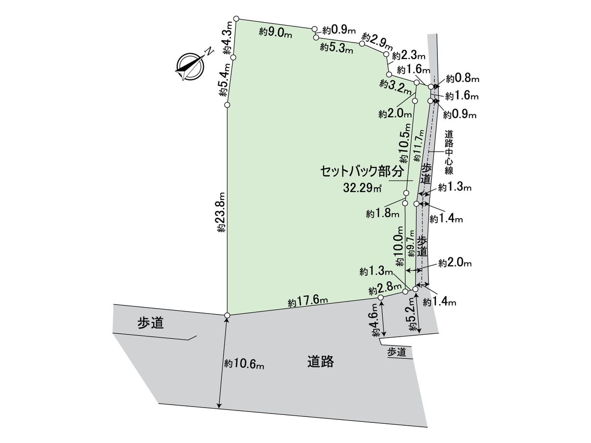 春日井市明知町 区画図 区画図