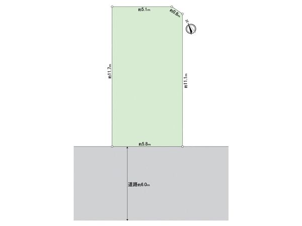 春日井市中野町2丁目 区画図 春日井市中野町2丁目 区画図