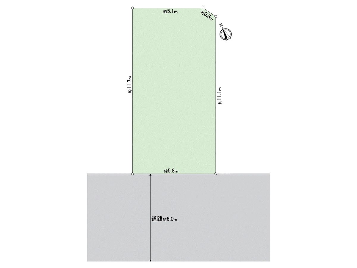 春日井市中野町2丁目 区画図 区画図