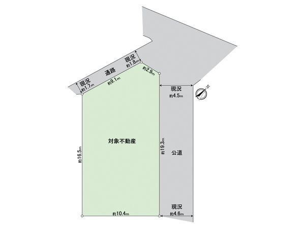 春日井市西山町字西山 区画図 区画図