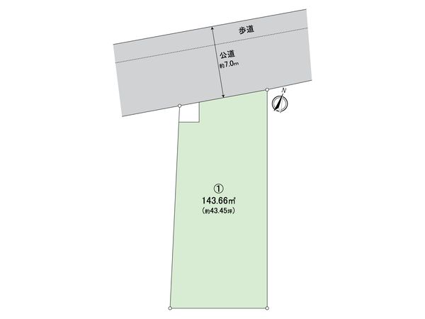 マシェリ春日井林島町 1区画 区画図 マシェリ春日井林島町 1区画 区画図