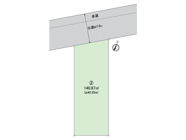 マシェリ春日井林島町 2区画 区画図 マシェリ春日井林島町 2区画 区画図