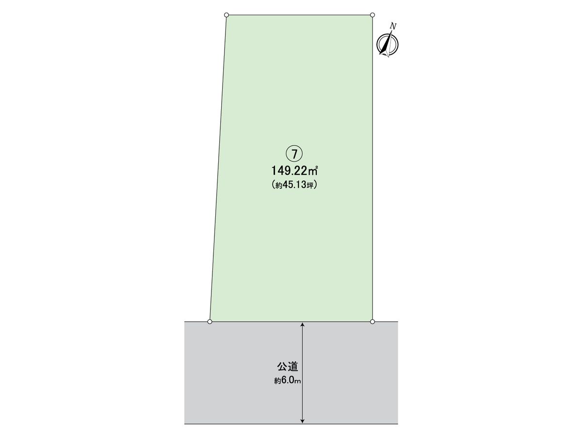 マシェリ春日井林島町 7区画 区画図 区画図