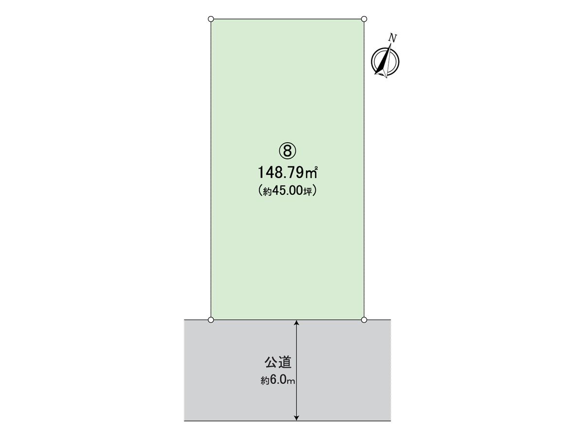 マシェリ春日井林島町 8区画 区画図 区画図