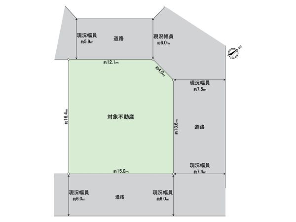 小牧市古雅3丁目 区画図 小牧市古雅3丁目 区画図