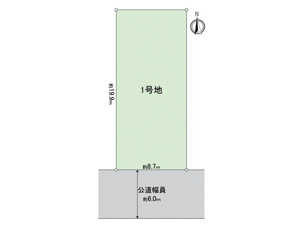 春日井市出川町7丁目 区画図