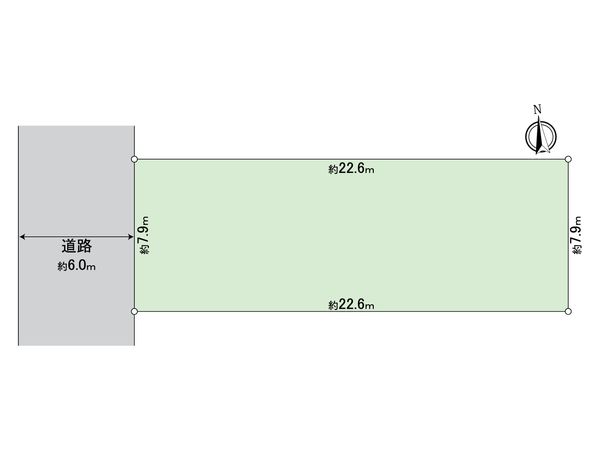 春日井市石尾台5丁目 A区画 区画図 春日井市石尾台5丁目 A区画 区画図