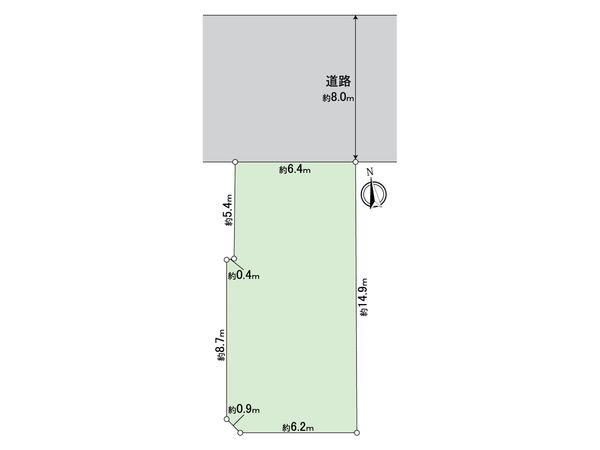 春日井市不二ガ丘2丁目 区画図