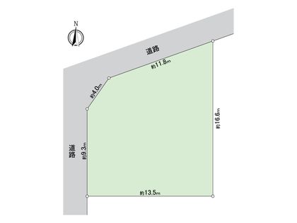 小牧市大字河内屋新田 区画図