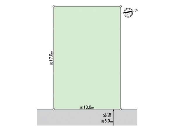 春日井市坂下町5丁目 区画図