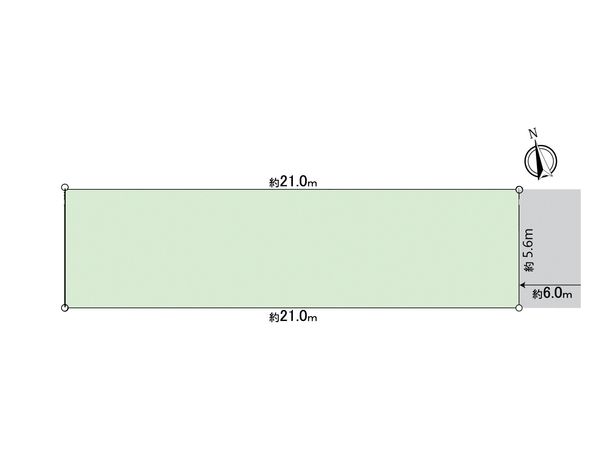 春日井市東野町西1丁目 区画図