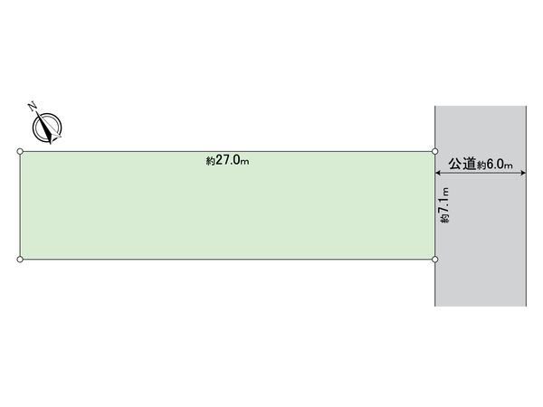 春日井市柏井町6丁目 区画図 春日井市柏井町6丁目 区画図