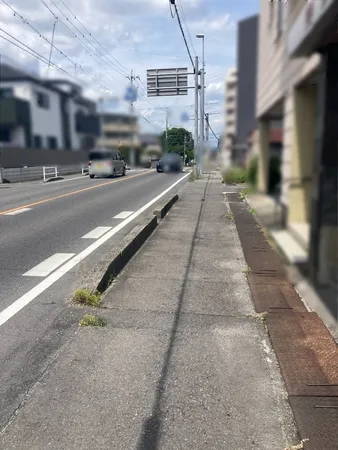 前面道路