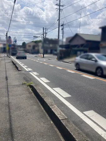 前面道路