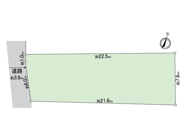 春日井市西高山町 2区画 区画図 春日井市西高山町 2区画 区画図