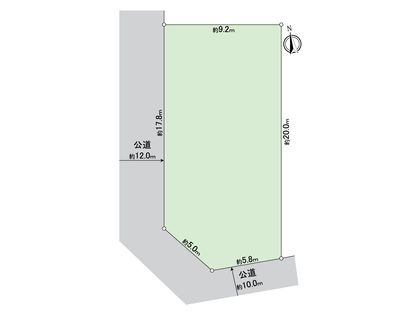 春日井市如意申町6丁目 区画図