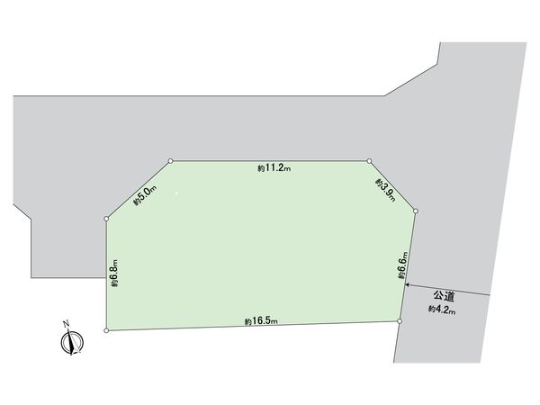 春日井市宮町字宮町 1区画 区画図 春日井市宮町字宮町 1区画 区画図