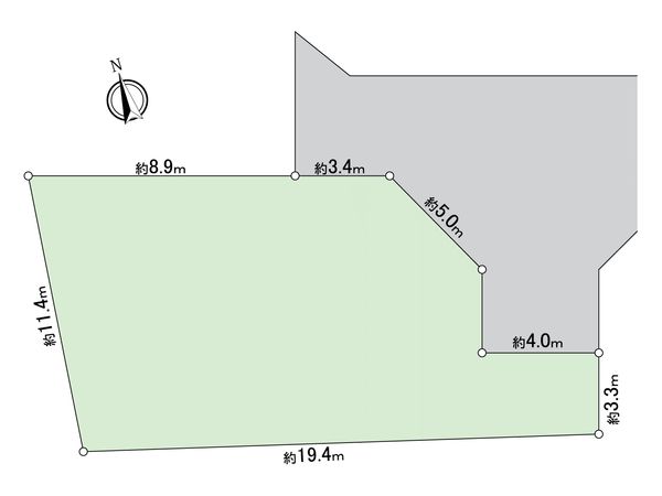 春日井市宮町字宮町 2区画 区画図 春日井市宮町字宮町 2区画 区画図