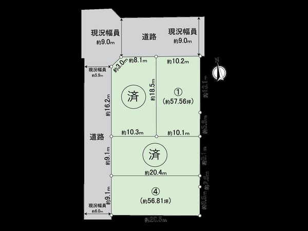 区画図
