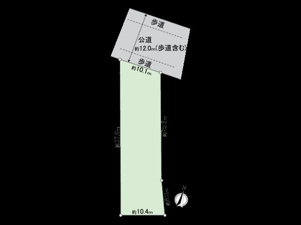春日井市桃山町 区画図 春日井市桃山町 区画図