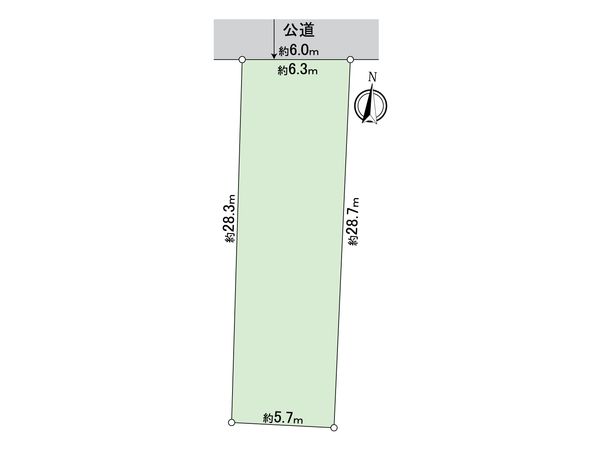 春日井市気噴町5丁目 区画図 春日井市気噴町5丁目 区画図