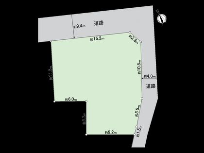 春日井市桃山町2丁目 区画図
