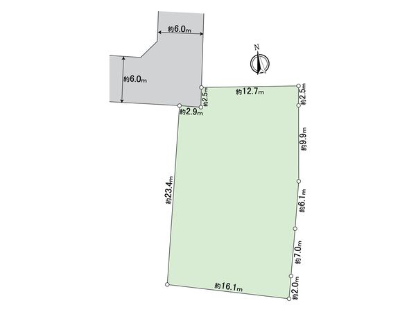 春日井市八田町2丁目 区画図 春日井市八田町2丁目 区画図
