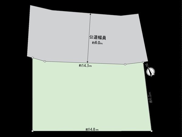 春日井市町屋町 区画図 春日井市町屋町 区画図