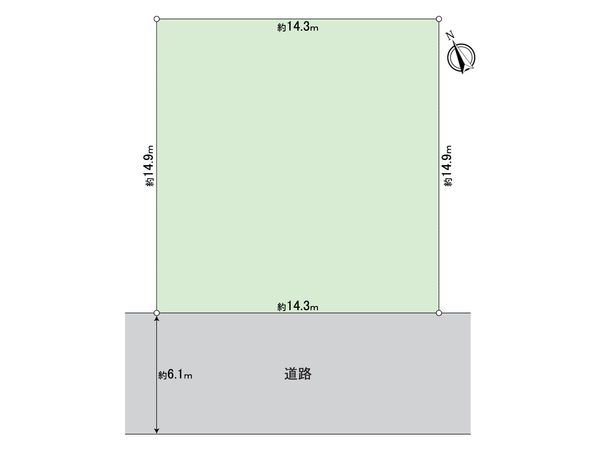 春日井市神屋町 区画図 春日井市神屋町 区画図