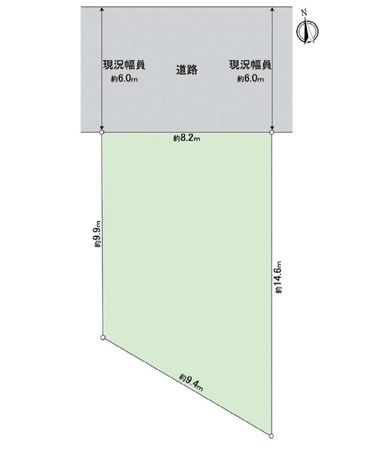 春日井市中野町1丁目 区画図 春日井市中野町1丁目 区画図