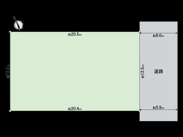 春日井市押沢台6丁目 区画図 春日井市押沢台6丁目 区画図