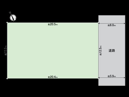 春日井市押沢台6丁目 区画図