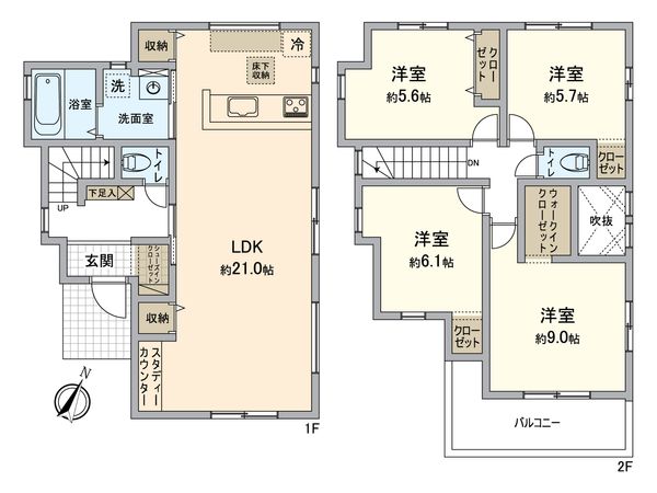 間取図(平面図)