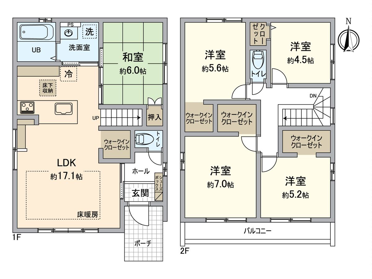間取図(平面図)