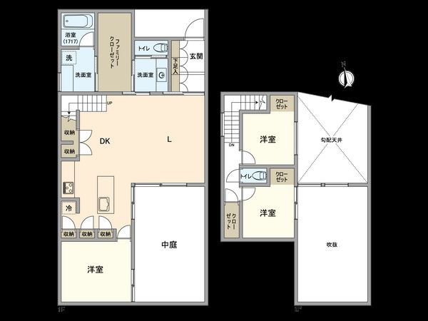 春日井市上条町10丁目 間取図(平面図)