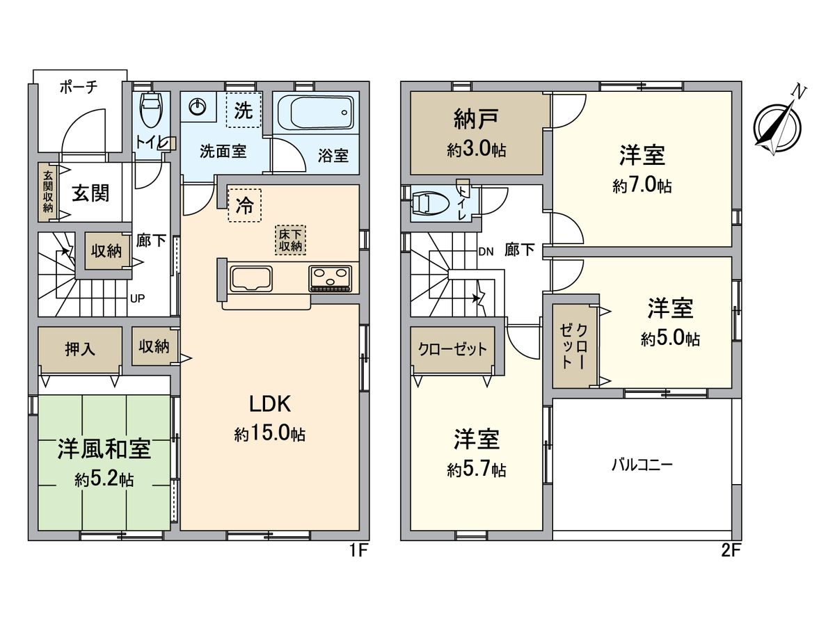 間取図(平面図)