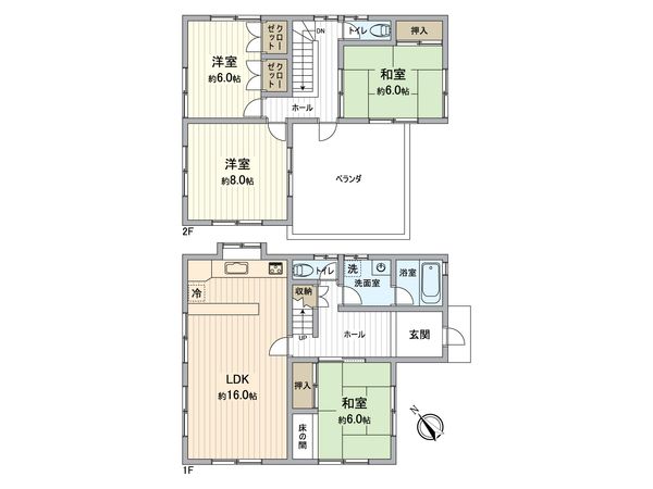 春日井市神屋町 間取図(平面図) 春日井市神屋町 間取図(平面図)