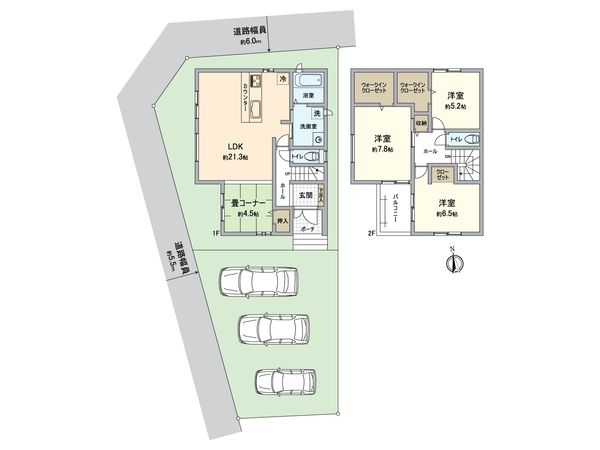 小牧市久保 間取図(平面図) 小牧市久保 間取図(平面図)