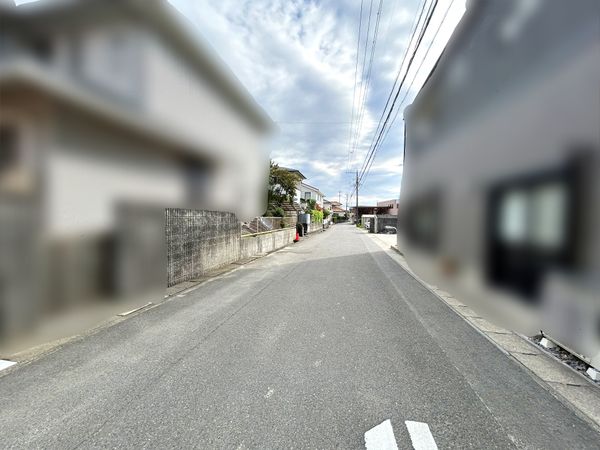 前面道路含む外観