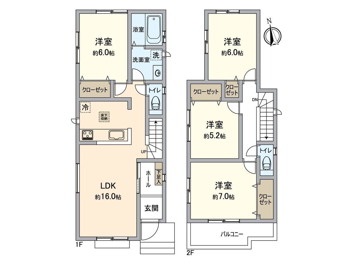 間取図(平面図)