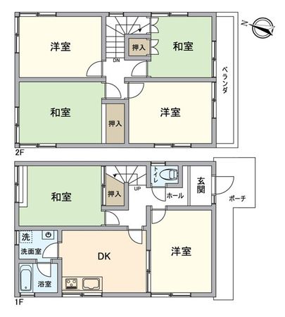 小牧市東2丁目 間取図(平面図)