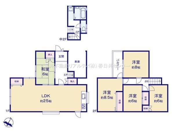 小牧市古雅4丁目 間取図(平面図)