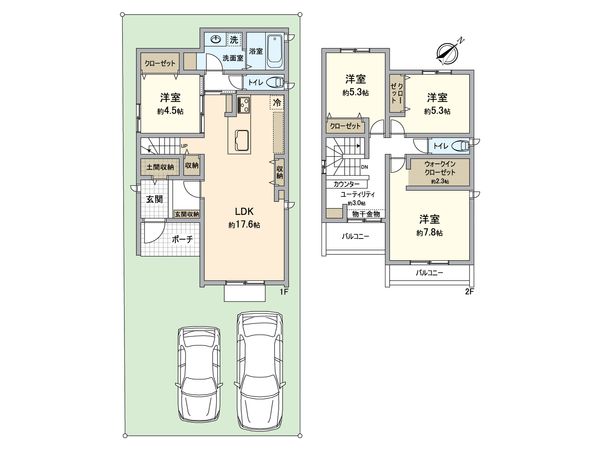 GーSTYLE春日井駅西 間取図(平面図) GーSTYLE春日井駅西 間取図(平面図)