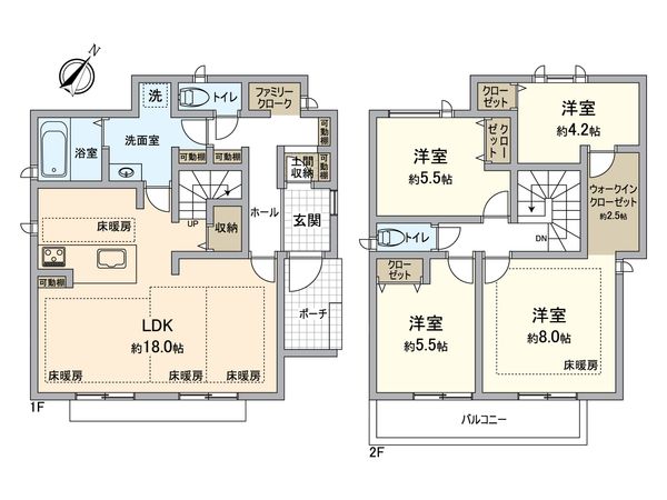 G-STYLE朝宮公園Ⅰ 4号棟 間取図(平面図) 間取図(平面図)