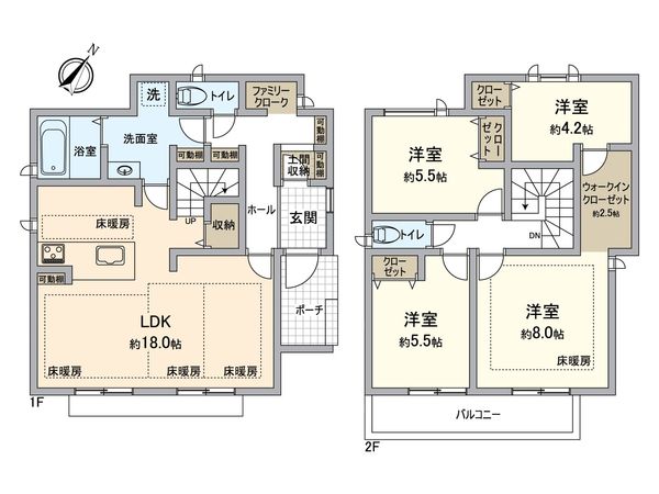G-STYLE朝宮公園Ⅰ 4号棟 間取図(平面図)