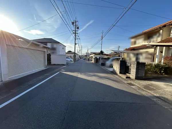 前面道路