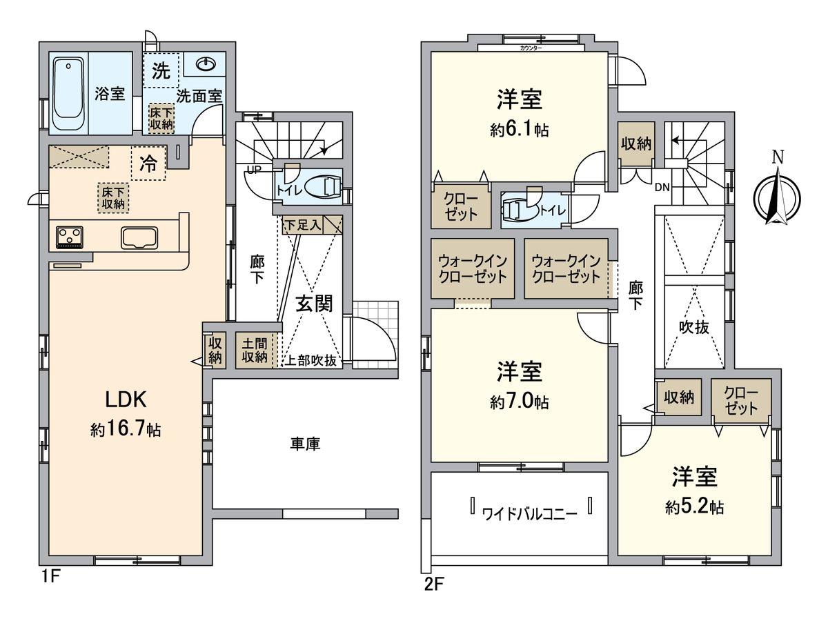 間取図(平面図)