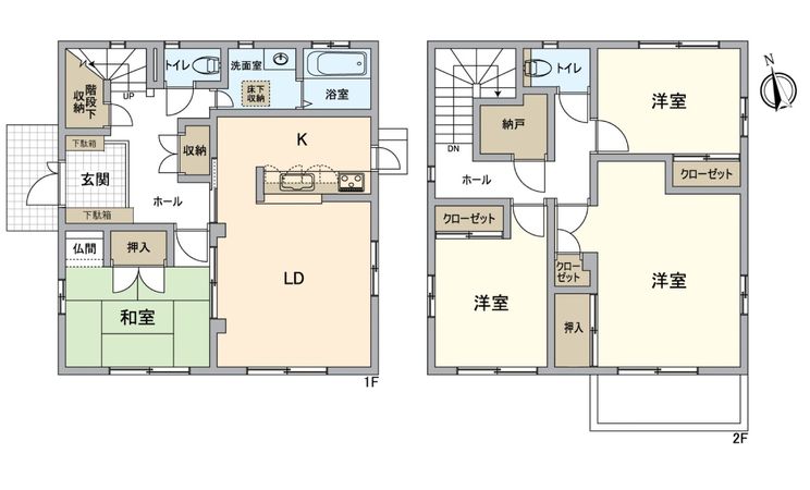 犬山市桃山台2丁目 間取図(平面図)