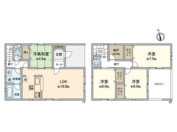 春日井市大留町5丁目 9号棟 間取図(平面図)