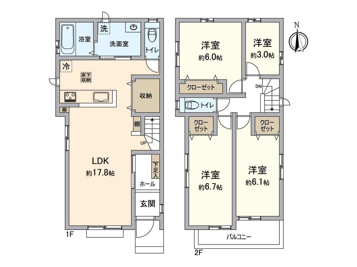 間取図(平面図)